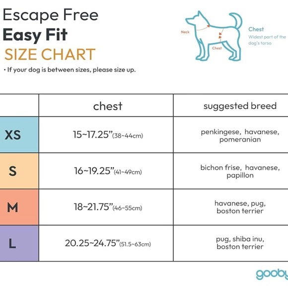 NWT Gooby Hot Pink Small Dog Harness, Easy Fit No Pull with Quick Release Buckle - Picture 3 of 10